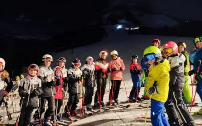 Nachtskifahren in Söll