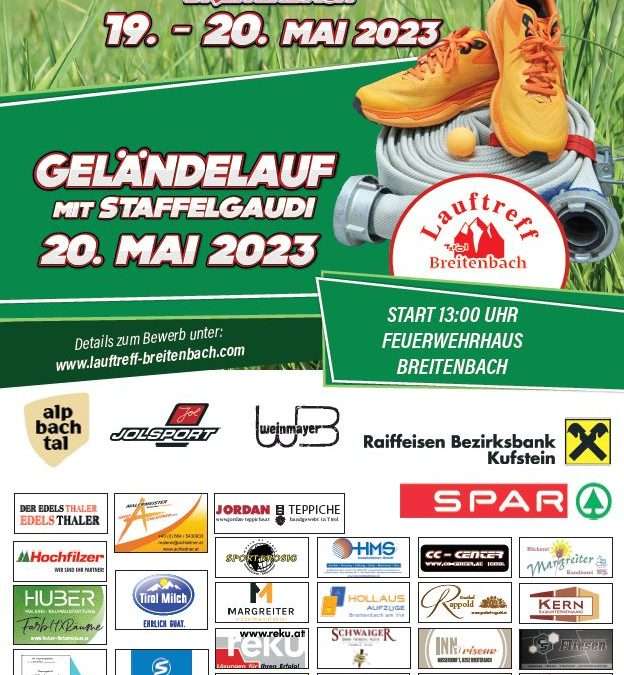 Geländelauf mit Staffelgaudi am 20. Mai 2023 – Sei dabei!